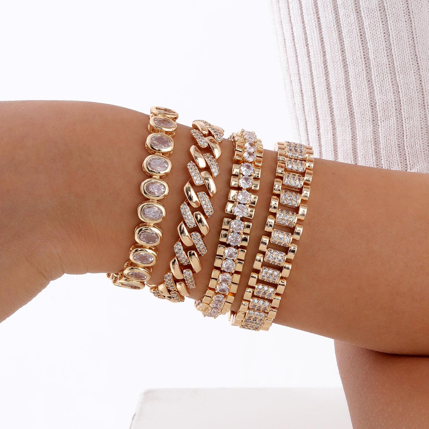 Gold Plated Copper Bracelet for Women