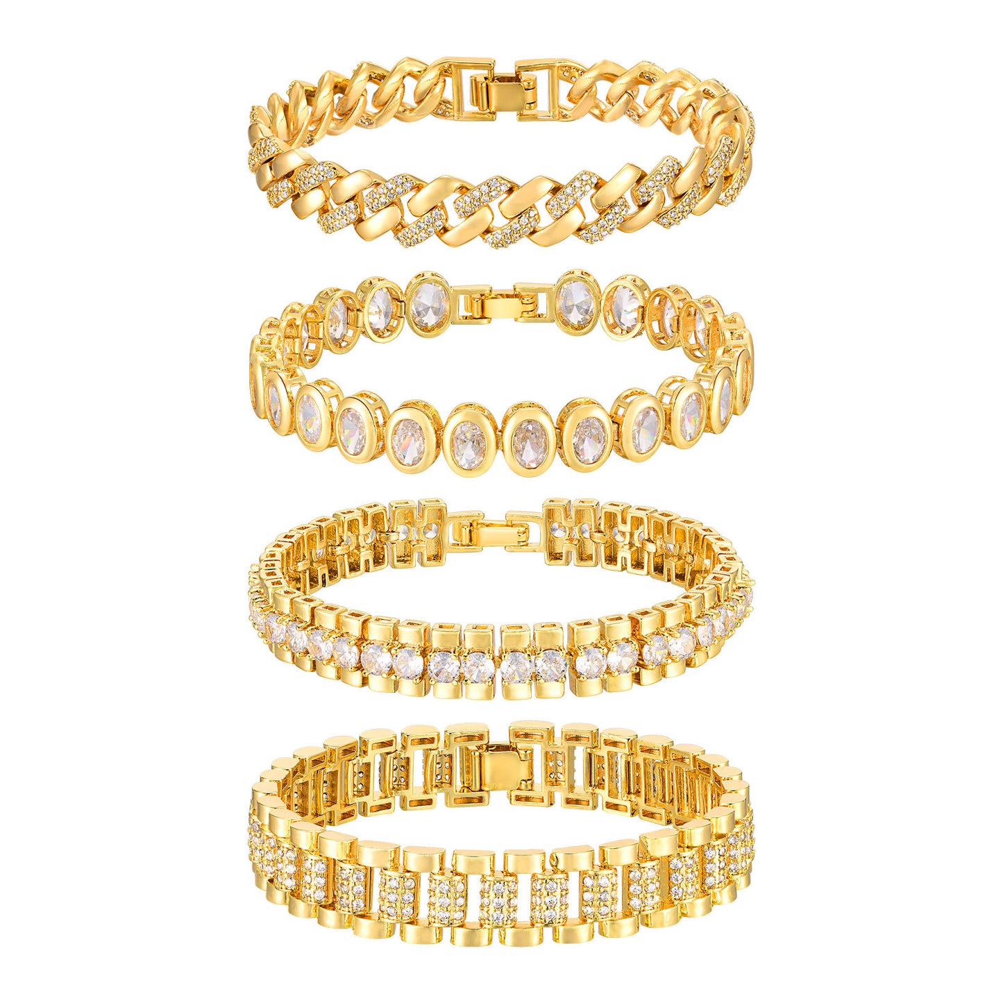 Gold Plated Copper Bracelet for Women