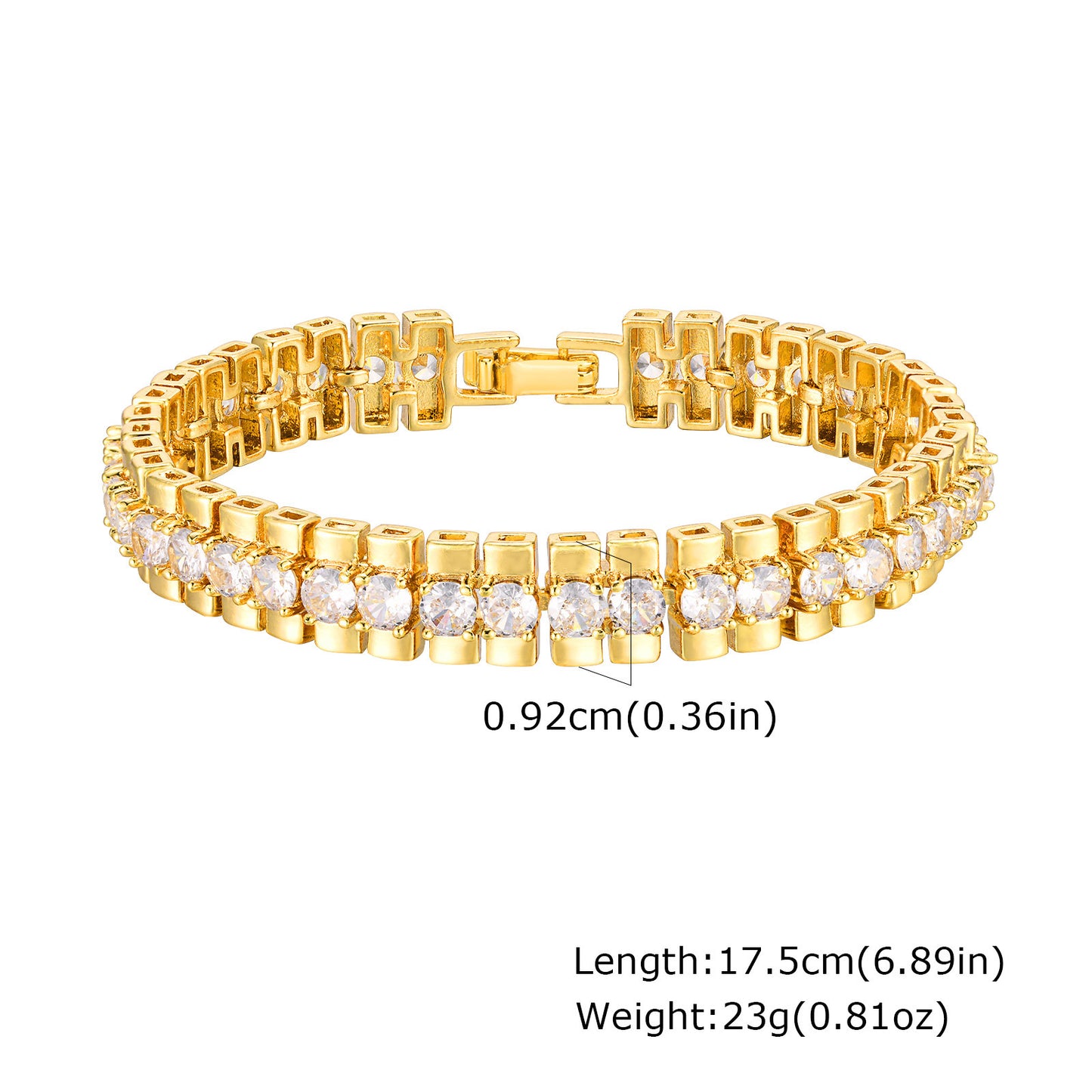 Gold Plated Copper Bracelet for Women
