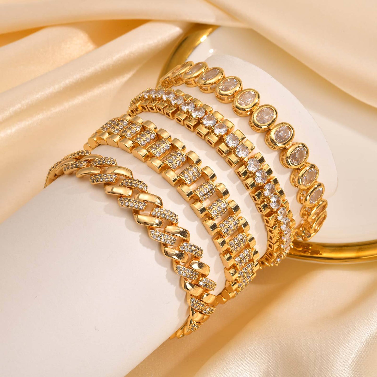 Gold Plated Copper Bracelet for Women
