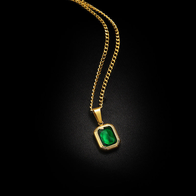 Titanium Steel Clavicle Necklace